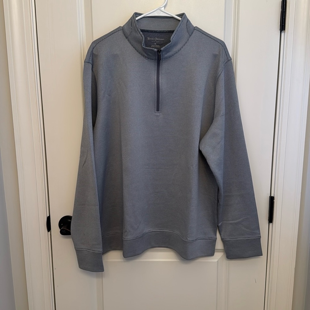 Hickey Freeman quarter zip pulllver‎